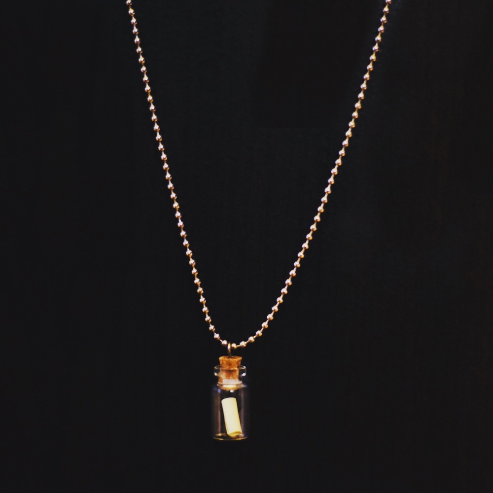 Message in a Bottle Necklace